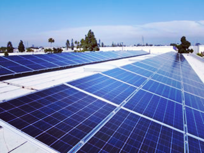 Commercial solar in Garden Grove, California