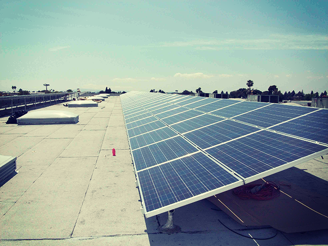 Commercial solar in Garden Grove, California