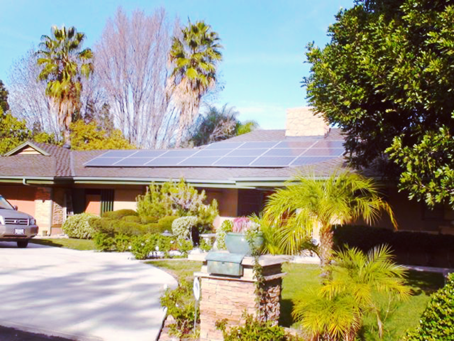 Residential Solar in Fullerton California